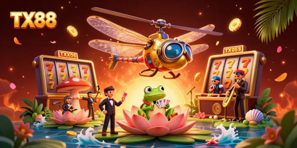 Experience TX88's vibrant casino scene with epic wins and engaging play in high-stakes slots action.